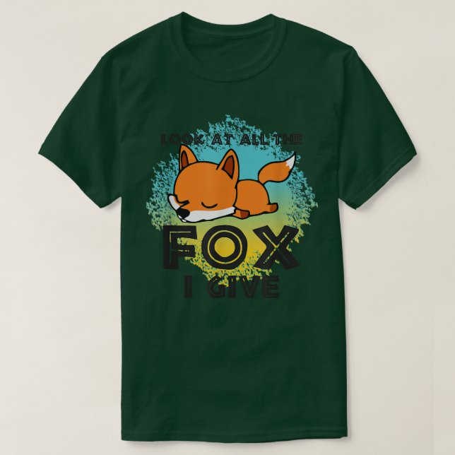 Camiseta Olhe Para Tudo O Que Eu Dou, Amante de os animais  (Frente do Design)