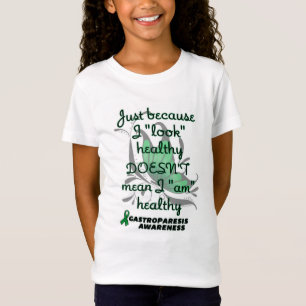 Camiseta "Olhe" saudável/borboleta… Gastroparesis