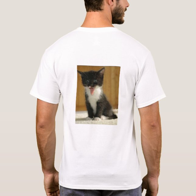 Camiseta Olhe seu tolo da boca (Verso)