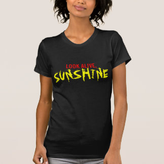 Camiseta Olhe vivo, luz do sol
