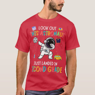 Camiseta Olhem Para Os Astronautas Do Segundo Grau