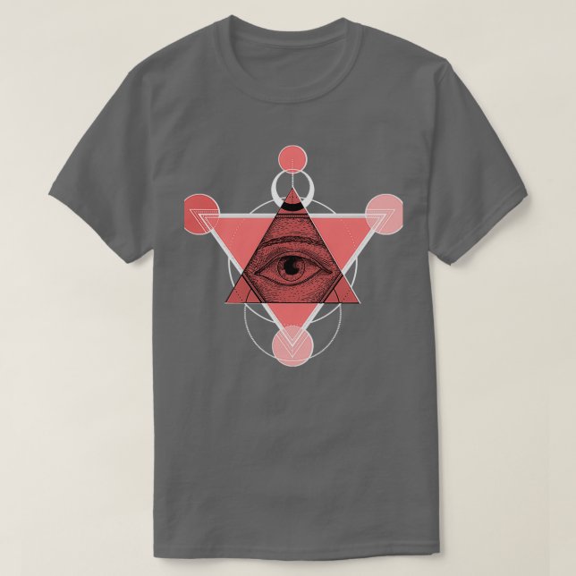 Camiseta olho da providência 2 (Frente do Design)