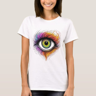 Camiseta Olho De Chama Eetéreo