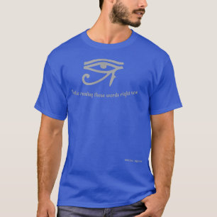 Camiseta Olho de HorrusDeusDiversãoTavaita espiritual