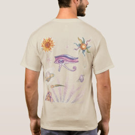 Camiseta Olho de Hórus Céleste Vintage