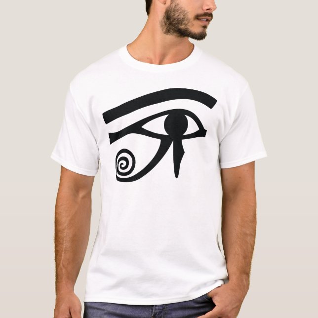 Camiseta Olho de Horus jeroglífico (Frente)