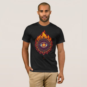 Camiseta Olho de Insight Flaming