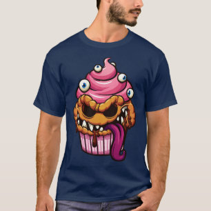 Camiseta Olho de Monstro do cupcake