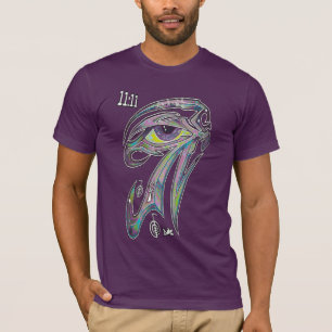 CAMISETA OLHO DO 11:11 HORUS OM ANKH AUM REIKI DOS GRAFITES