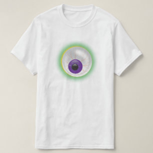 Camiseta Olho do Dia das Bruxas de Monstro Monstro Zombie M