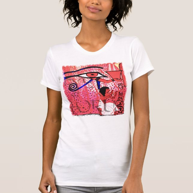 Camiseta Olho do roupa de Horus (Frente)