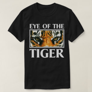 Camiseta Olho do T animal inspirador do slogan do tigre
