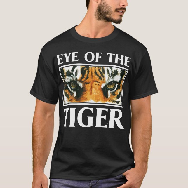 Shirt Camisetas Never Tigre Camiseta Olho Do T Animal Inspirador