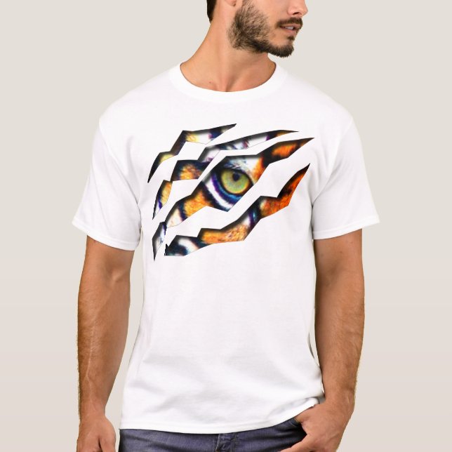 Camiseta Olho do Tigre Rasgar (Frente)