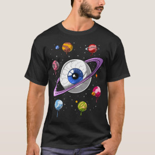 Camiseta Olho Espacial Psicodélico