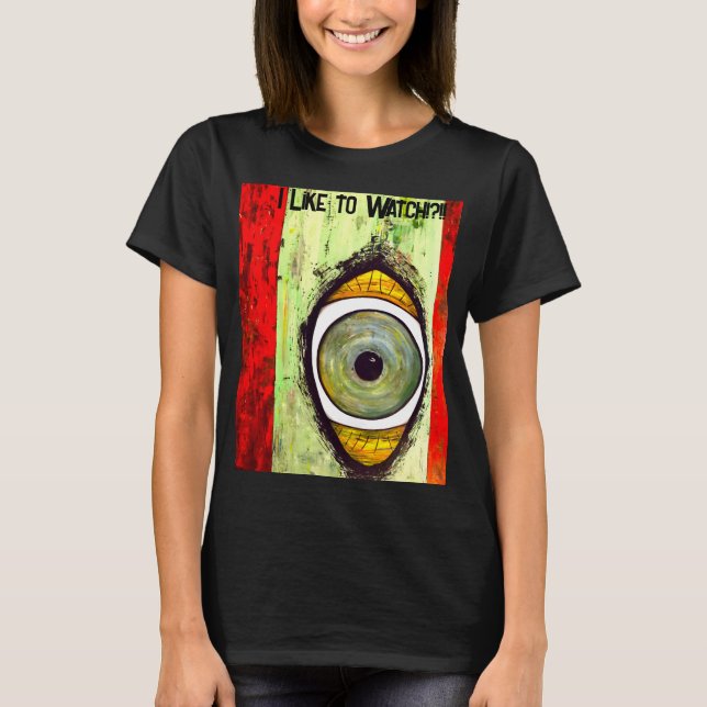 Camiseta Olho Gráfico abstrato (Frente)