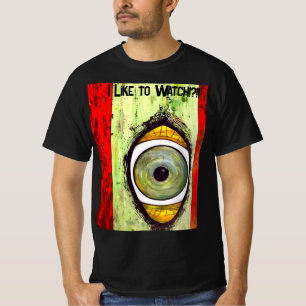 Camiseta Olho Gráfico abstrato
