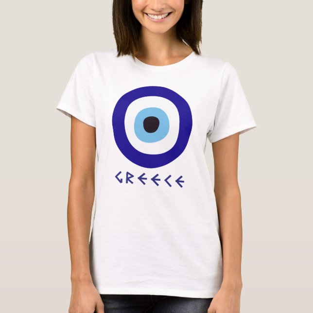 Camiseta Olho Grego do Mal Feminino (Frente)