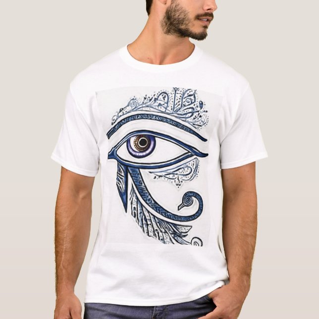 Camiseta Olho Místico de proteção. (Frente)