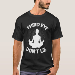 Camiseta Olho Não Mente Yoga Meditação Zen Espiritual