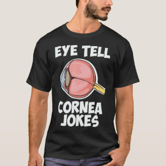 Camiseta Olho Optometria Córnea Piadas Médico