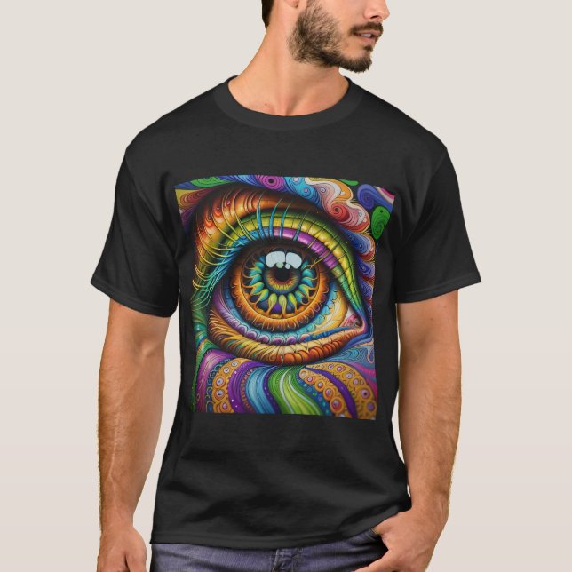 Camiseta Olho Psicodélico (Frente)