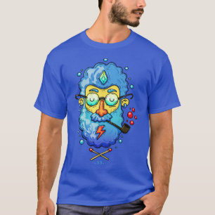 Camiseta Olho Psicodélico do Hipster de Profecia