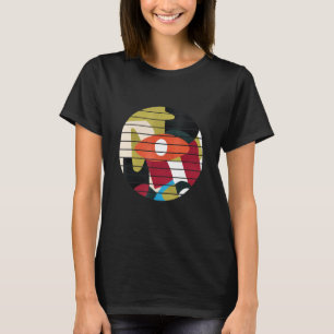 Camiseta Olho que Tudo Vê Arte Abstrata Colorida