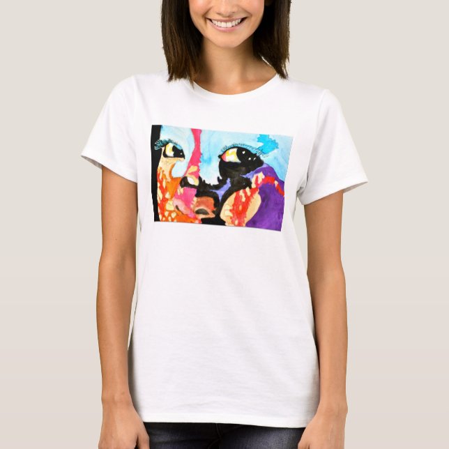 Camiseta Olhos Africanos (Frente)