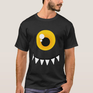 Camiseta Olhos Amarelos Monstros de Um Olho