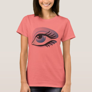 Camiseta olhos azuis