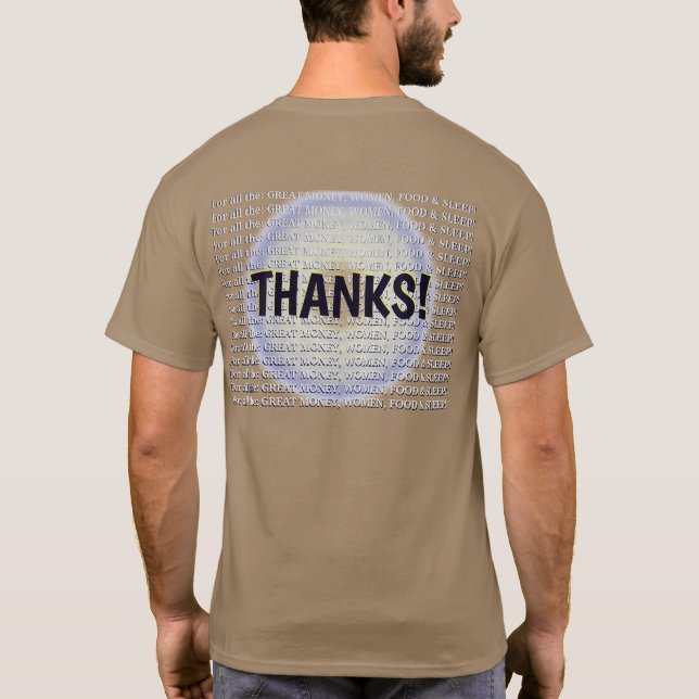 Camiseta olhos azuis do moosebme de Rentafriend.com (Verso)