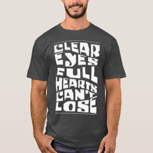 Camiseta Olhos claros Corações de cheio não podem perder