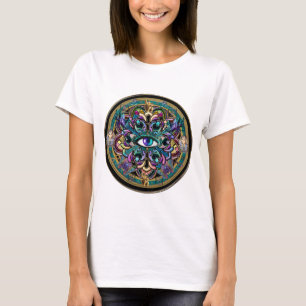 Camiseta Olhos da mandala do mundo