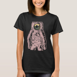 Camiseta Olhos de Alienígena do astronauta 2 0