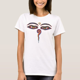 Camiseta Olhos De Buda/Augen der Weisheit