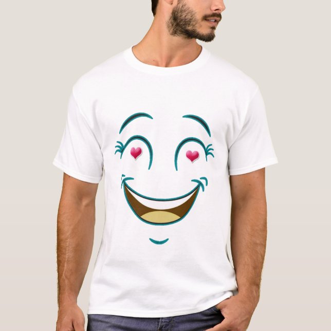 Camiseta Olhos de Coração (Frente)