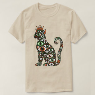 Camiseta Olhos de Gato Coroados Realeza Urbana