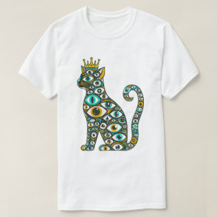 Camiseta Olhos de Gato Coroados Realeza Urbana