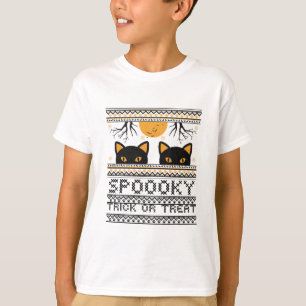 Camiseta Olhos De Halloween Que Estranham O Truque Ou Trata