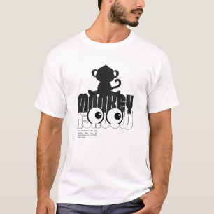 Camiseta Olhos de Macaco Capturam Tudo Design de Macaco C