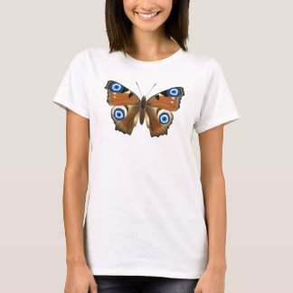 CAMISETA OLHOS DE MAU DE OLHOS COM BOTÃO SORTE PARA PROTEÇÃ