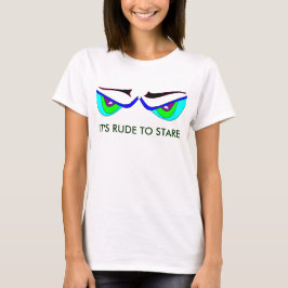 Camiseta Olhos de Monstro MAL EDUCADO