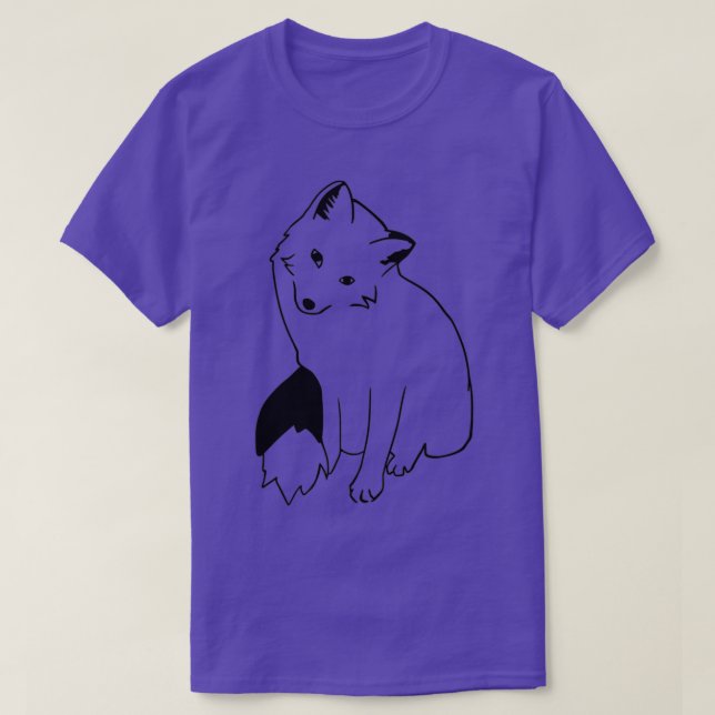 Camiseta Olhos de Saucer da Raposa 1 (Frente do Design)