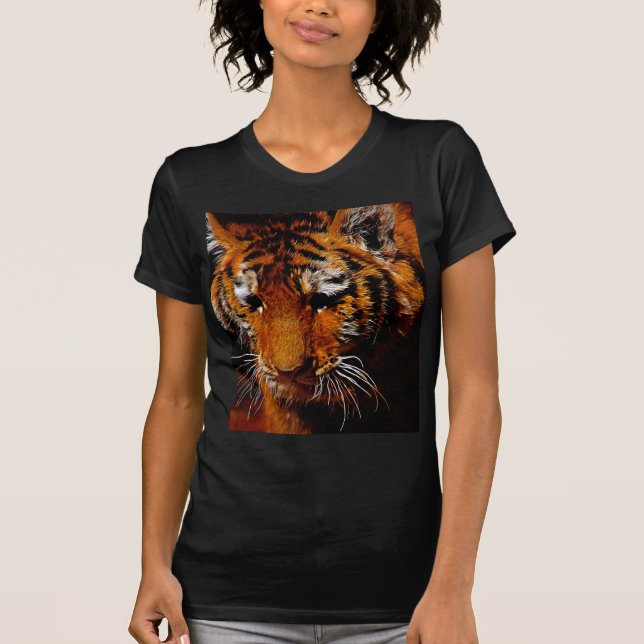 Camiseta Olhos de tigres (Frente)