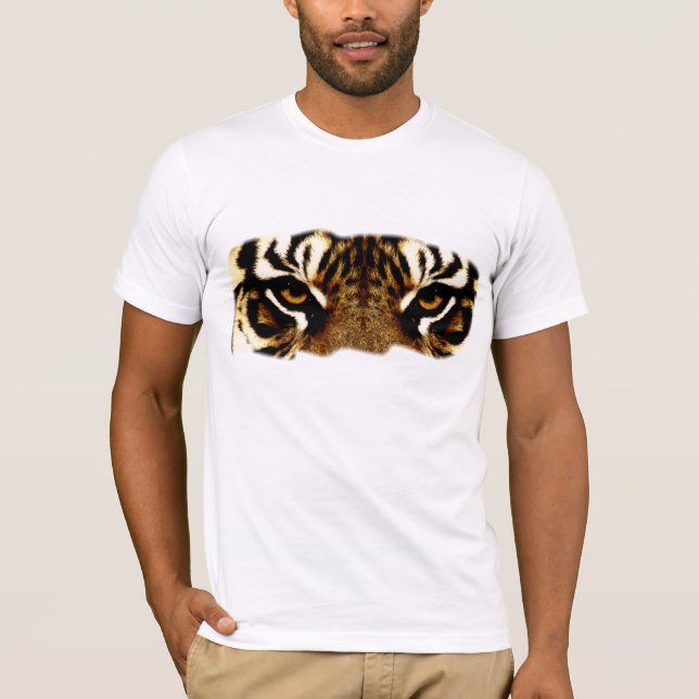 Camiseta Olhos de um tigre (Frente)