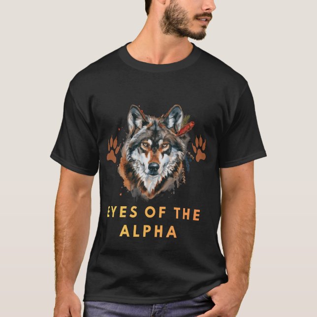 Camiseta Olhos do Lobo Alfa (Frente)