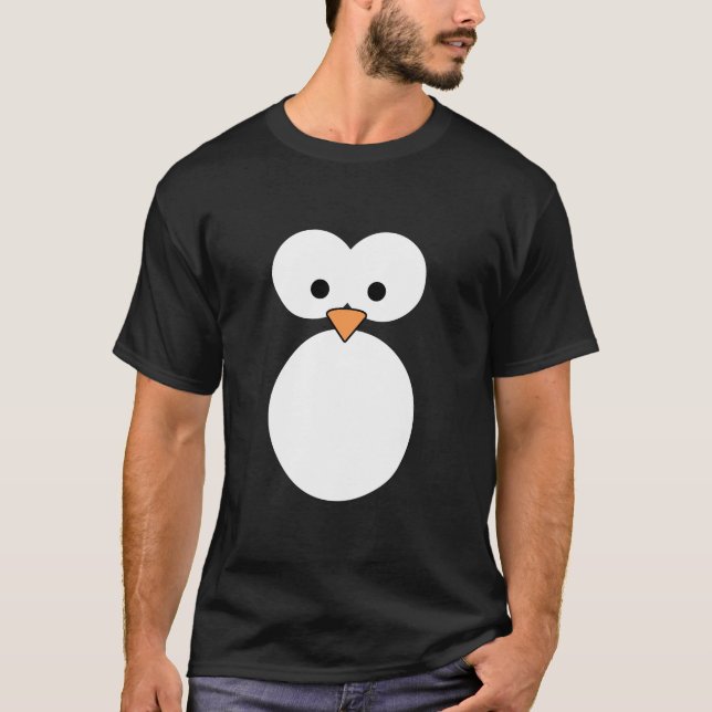 Camiseta Olhos do pinguim (Frente)