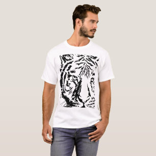 Camiseta Olhos do Tigre de Caçador