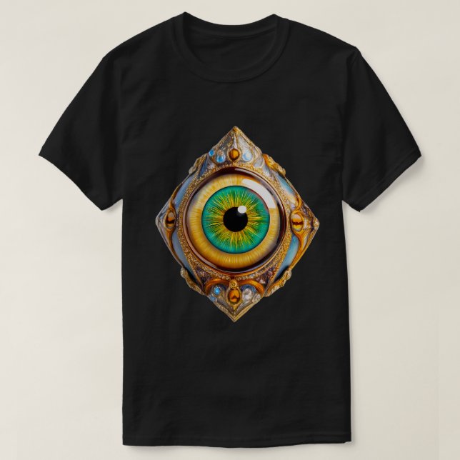Camiseta Olhos do universo 10 (Frente do Design)